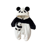 Déguisement Enfant Bébé Panda Crawlwear Costume pour Halloween