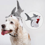 Accessoire Animal Requin pour Chat et Chien Drôle Chapeau Halloween