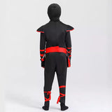 Déguisement Ninja Bleu & Noir & Rouge Costume Pour Garçon