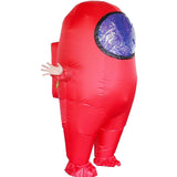 Déguisement Adulte Gonflable d'Extraterrestre Coloré Pour Halloween