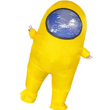 Déguisement Adulte Gonflable d'Extraterrestre Coloré Pour Halloween