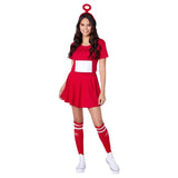 Déguisement Femme Les Télétubbies Tenue de Robe Costume en Groupe Pour Halloween