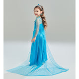 Déguisement Enfant La Reine des Neiges Elsa Princesse Robe Costume