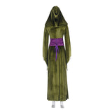 Déguisement Femme Robe à Manteau de Sorcière Médiévale Costume