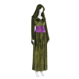 Déguisement Femme Robe à Manteau de Sorcière Médiévale Costume