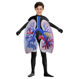 Déguisement Enfant Adulte Organes Humains Costume Pour Halloween