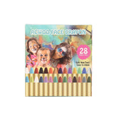Accessoire Enfant Crayons de Maquillage pour Le Visage 12, 16, 28 ou 36 Couleurs