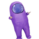Déguisement Adulte Gonflable d'Extraterrestre Coloré Pour Halloween