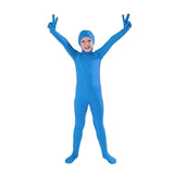 Déguisement Enfant Combinaison de Couleur Unie Costume d'Halloween