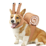 Déguisement Animal Escargot Mignon pour Chat et Chien Drôle Costume Halloween