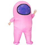 Déguisement Adulte Gonflable d'Extraterrestre Coloré Pour Halloween