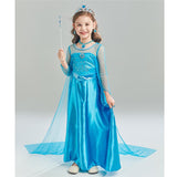 Déguisement Enfant La Reine des Neiges Elsa Princesse Robe Costume