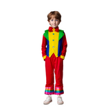 Déguisement Garçon Ensemble d'Uniformes Clowns de Cirque Pour Halloween