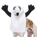 Déguisement Animal Fantôme Mignon pour Chat et Chien Drôle Costume Halloween