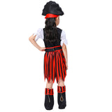 Déguisement Tenue de Pirate Pour Fille Costume d'Halloween Carnaval