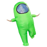 Déguisement Adulte Gonflable d'Extraterrestre Coloré Pour Halloween