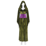 Déguisement Femme Robe à Manteau de Sorcière Médiévale Costume
