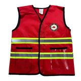 Déguisement Enfant Gilet de Pompier/Police/Médecin Uniforme Professionnel Costume