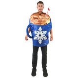 Déguisement Cappuccino et Gâteau Costume Drôle Pour Halloween