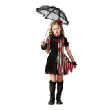 Déguisement Fille Tenue de Clown Joker Effrayant de Cirque Pour Halloween