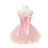 Déguisement Fille Princess Sirène Tutu Robe Costume Rose