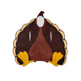 Déguisement Enfant&Adulte Ensemble Amusant de Turquie pour Thanksgiving