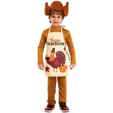 Déguisement Enfant Turkey Dinde pour Thanksgiving Day