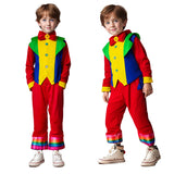 Déguisement Garçon Ensemble d'Uniformes Clowns de Cirque Pour Halloween