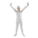 Déguisement Enfant Combinaison de Couleur Unie Costume d'Halloween