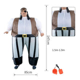 Déguisement Pirate Adulte Gonflable Costume pour Halloween