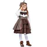 Déguisement Détective Sherlock Holmes Tenue Brune Fille pour Journée Mondiale du Livre