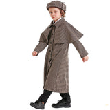 Déguisement Détective Sherlock Holmes Tenue Brune Garçon pour Journée Mondiale du Livre