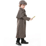 Déguisement Détective Sherlock Holmes Tenue Brune Garçon pour Journée Mondiale du Livre