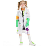 Déguisement Homme de Science Fou Veste+Robe Tenue Enfant pour Journée Mondiale du Livre