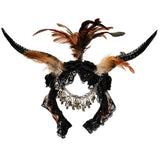 Accessoire Adulte Antilope Corne Serre-tête Gothique pour Halloween Carnaval