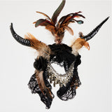 Accessoire Adulte Antilope Corne Serre-tête Gothique pour Halloween Carnaval