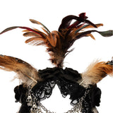 Accessoire Adulte Antilope Corne Serre-tête Gothique pour Halloween Carnaval