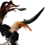 Accessoire Adulte Antilope Corne Serre-tête Gothique pour Halloween Carnaval