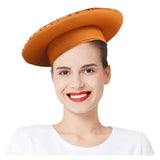 Accessoire Adulte Chapeau Imprimé Numériquement Pizza pour Halloween Carnaval