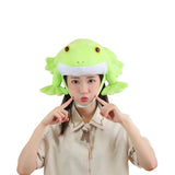 Accessoire Adulte Grenouille Chapeau Couvre-chef Vert pour Halloween Carnaval