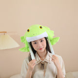 Accessoire Adulte Grenouille Chapeau Couvre-chef Vert pour Halloween Carnaval