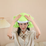 Accessoire Adulte Grenouille Chapeau Couvre-chef Vert pour Halloween Carnaval