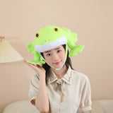 Accessoire Adulte Grenouille Chapeau Couvre-chef Vert pour Halloween Carnaval