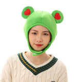 Accessoire Adulte Grenouille Chapeau en Peluche pour Halloween