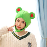 Accessoire Adulte Grenouille Chapeau en Peluche pour Halloween