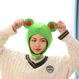 Accessoire Adulte Grenouille Chapeau en Peluche pour Halloween