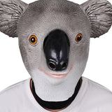 Accessoire Adulte Koala Masque en Latex