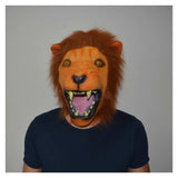 Accessoire Adulte Lion Masque en Latex pour Halloween Carnaval