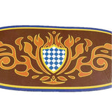 Accessoire Bretelles Elastiques à Quatre Pinces pour L'Oktoberfest de Munich Adulte