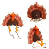 Accessoire Chapeau de Dinde Marron Adulte pour Thanksgiving